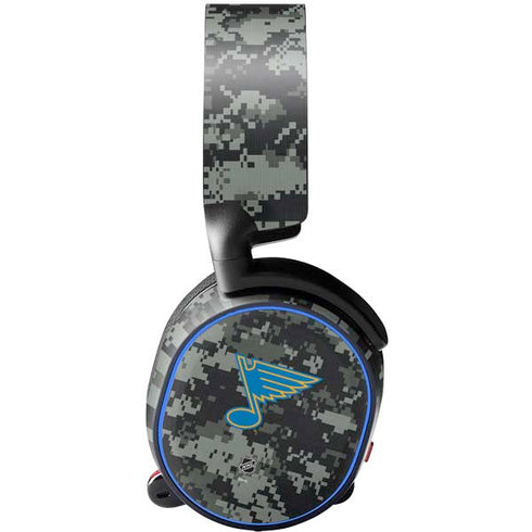 NHL St. Louis Blues Camo SteelSeries Arctis 3 Skin